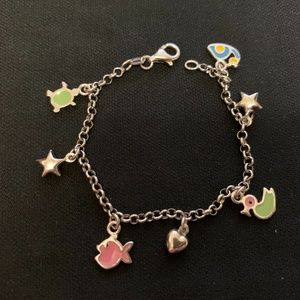 Fashionable & Cute Animals Silver Bracelet